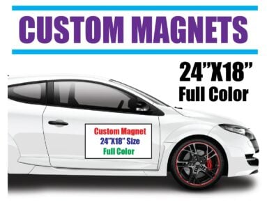 Car Magnet Sign